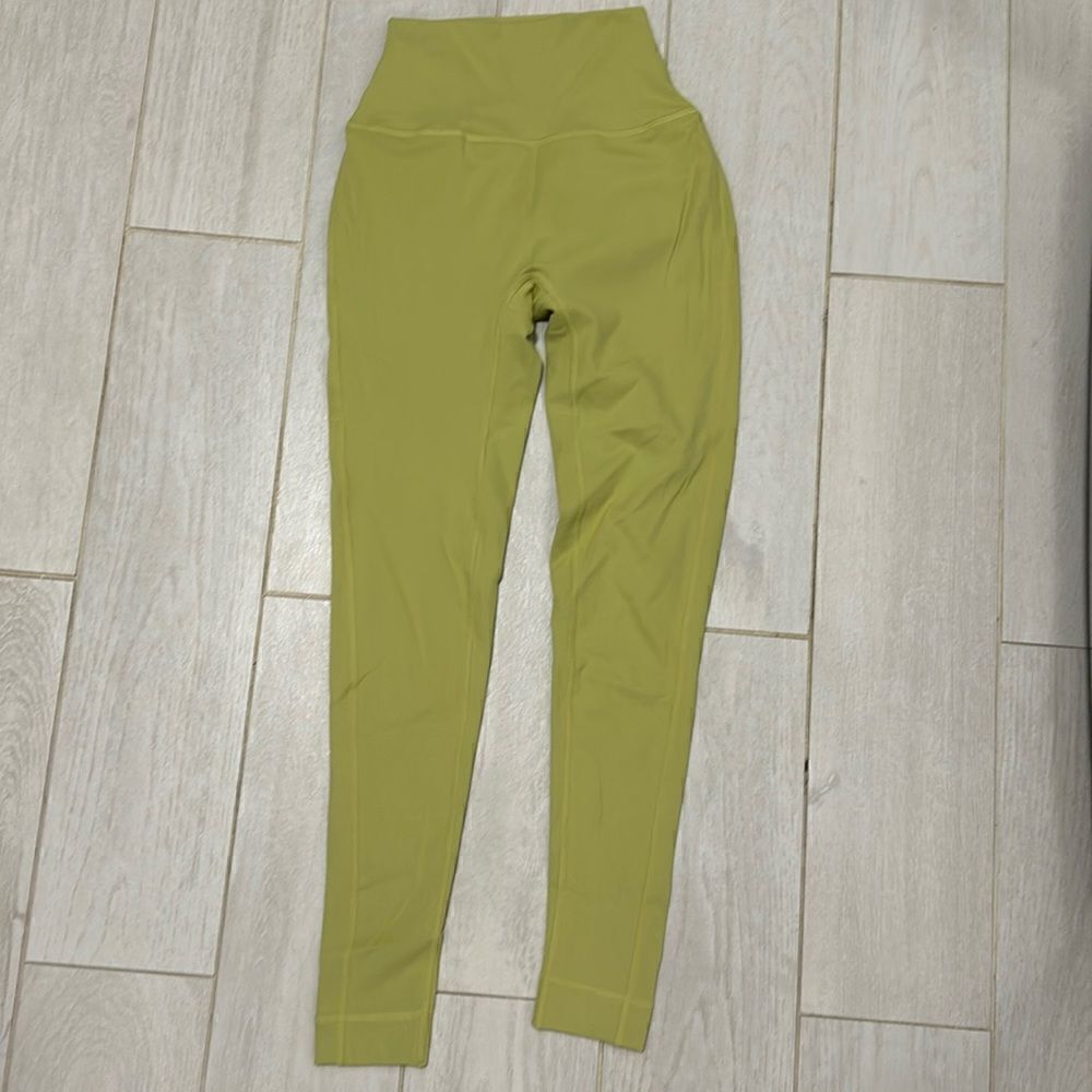 Set active green legging XS NEW